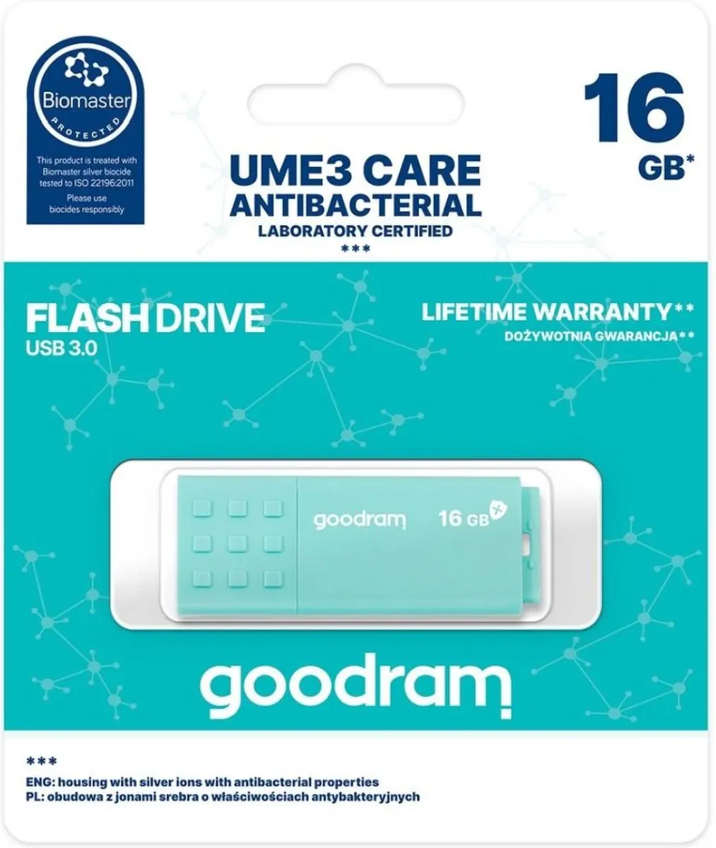 Goodram UME3-0160CRR11 USB-stick 16GB