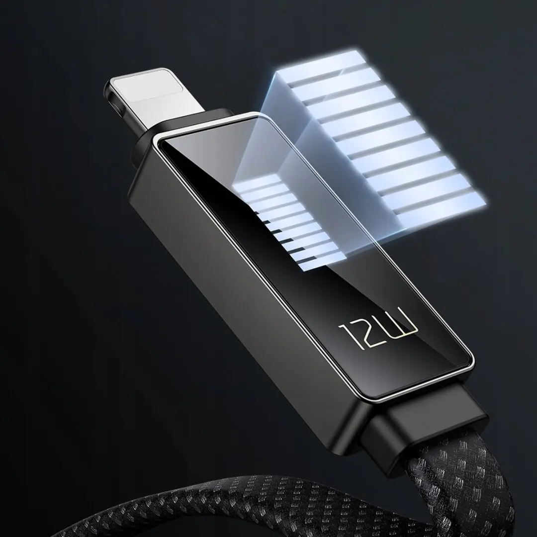 McDodo CA-4970 Rythm Display Lightning Kabel - 18W - 1.2m - afbeelding 6 van 6