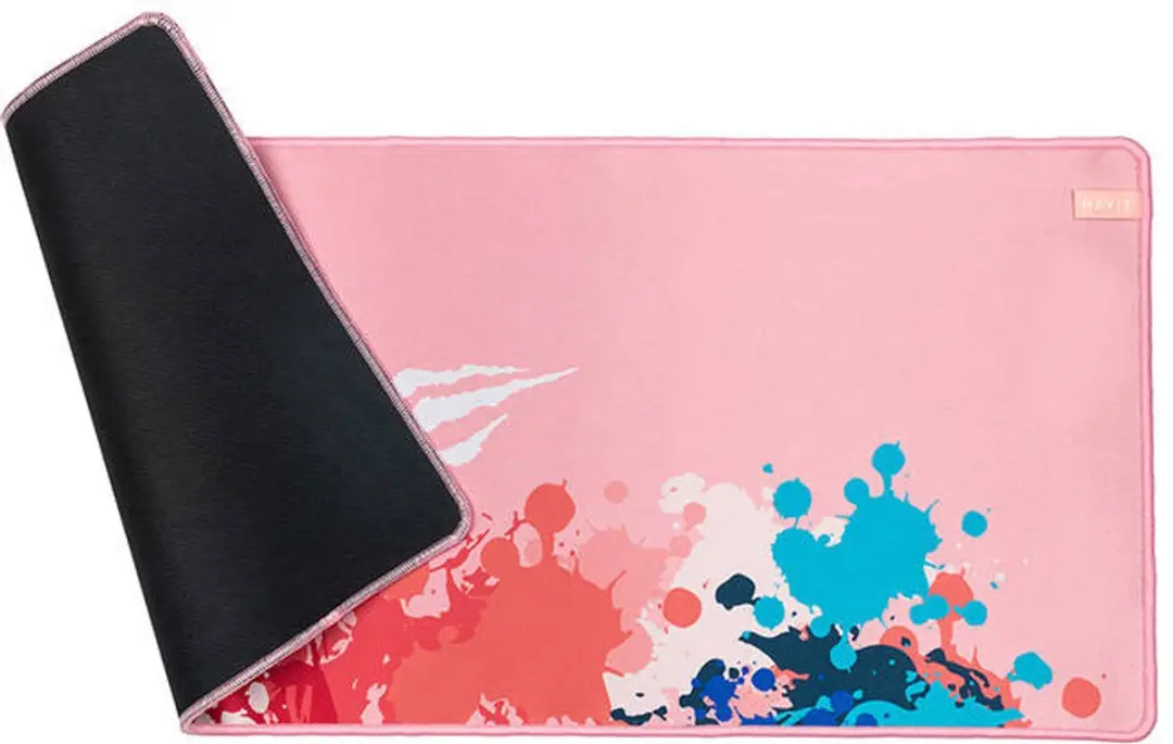 Havit MP847 Gaming Muismat - 700x300mm - Roze - afbeelding 2 van 3
