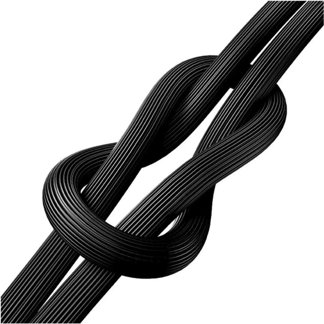 USAMS KY Serie US-SJ689 Lightning Kabel 1m - Wit - afbeelding 4 van 6