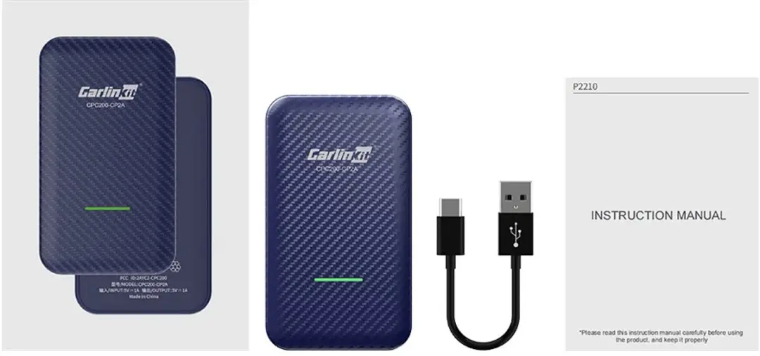 CarlinKit 4.0 Draadloze USB-adapter CPC200/CP2A - USB-A/USB-C - afbeelding 4 van 6