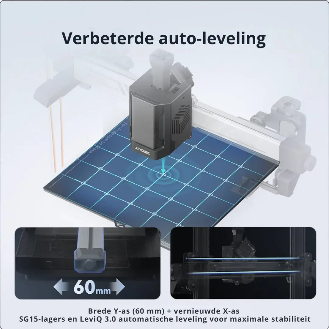 Anycubic Kobra 3 V2 Combo 3D-printer - 255x255x260mm - afbeelding 2 van 6