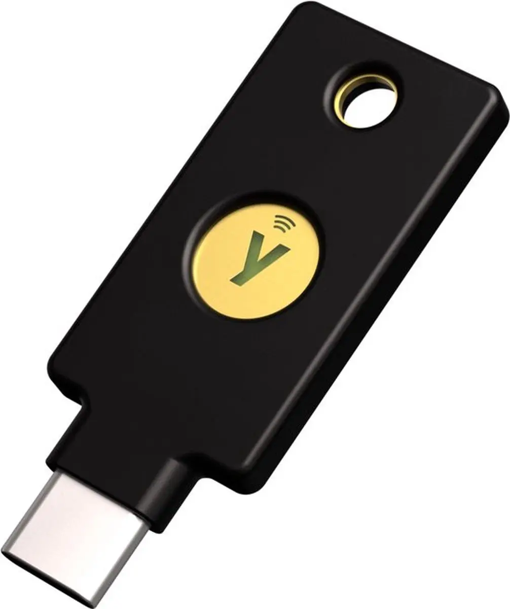 5-Pack Yubico FIDO2 U2F Security Key C NFC