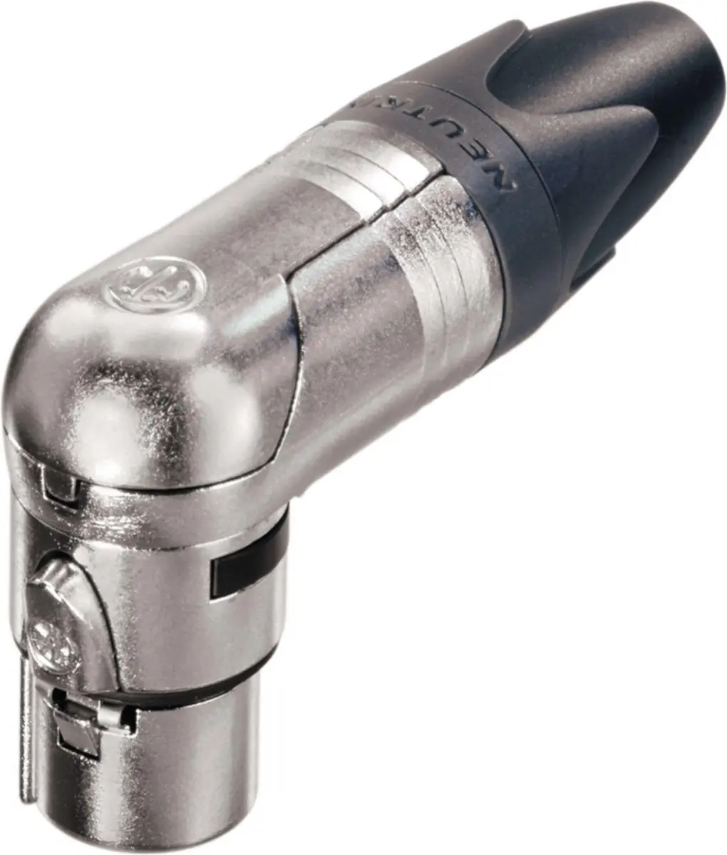 Neutrik NC4FRX XLR-connector 4-pins haaks - Zilver - afbeelding 3 van 4
