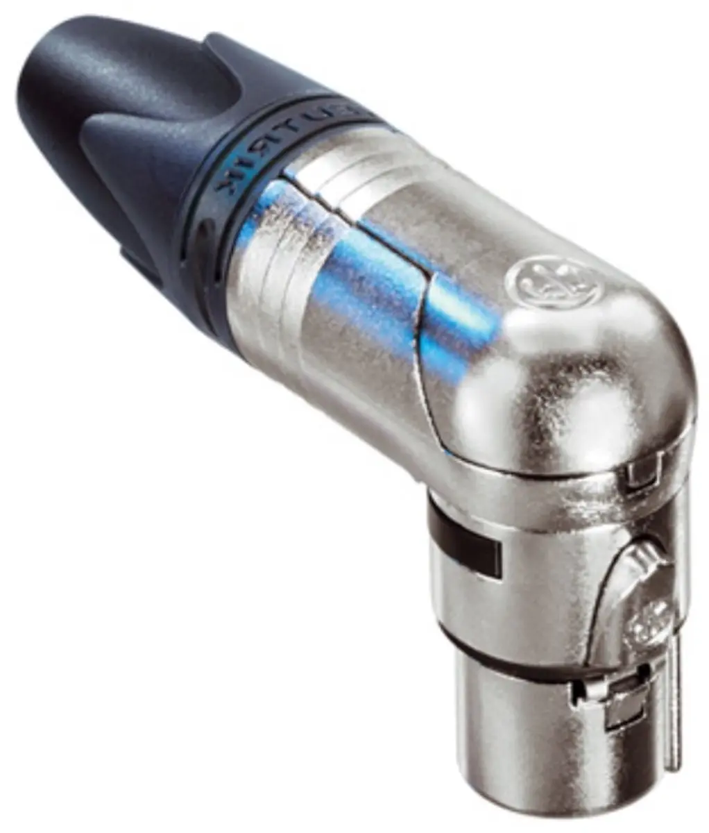 Neutrik NC4FRX XLR-connector 4-pins haaks