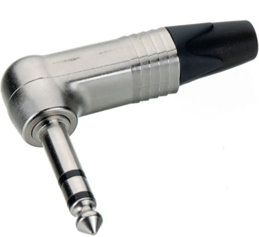 Neutrik NP3RX Jackplug 6,35mm Haaks 3-Polig