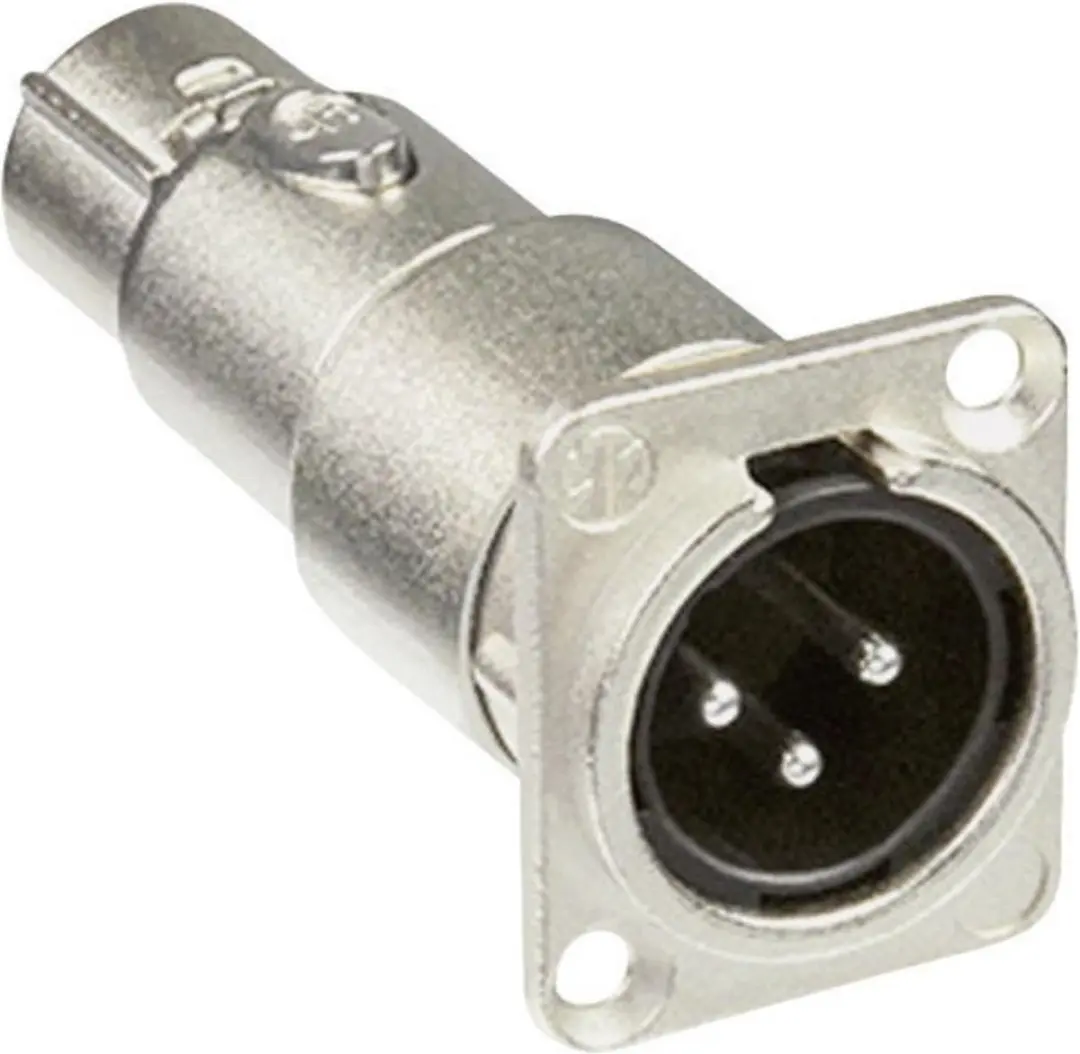 Neutrik NA3MDF XLR-adapter