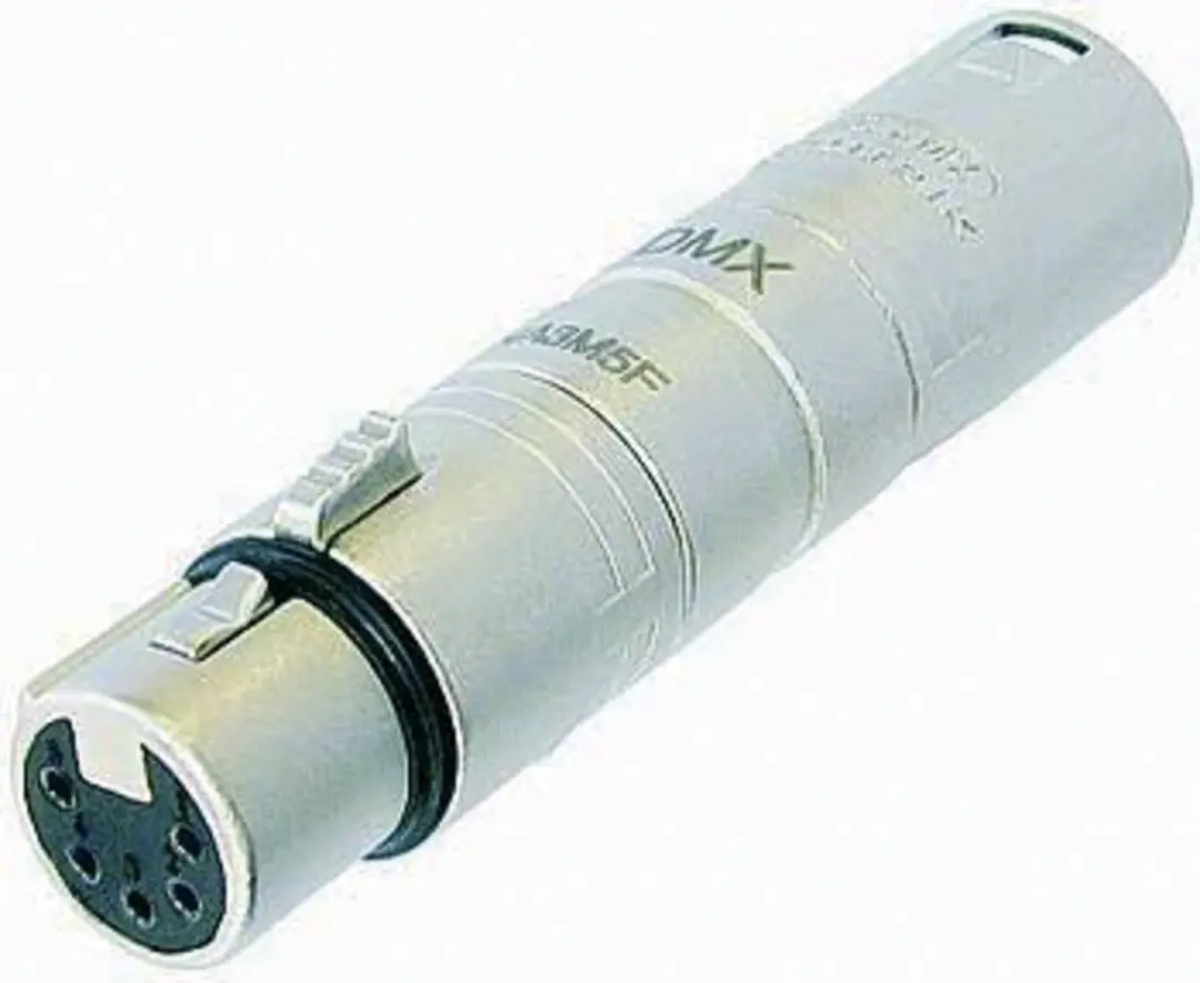 Neutrik NA3M5F XLR-adapter 3-pins naar 5-pins - afbeelding 5 van 5