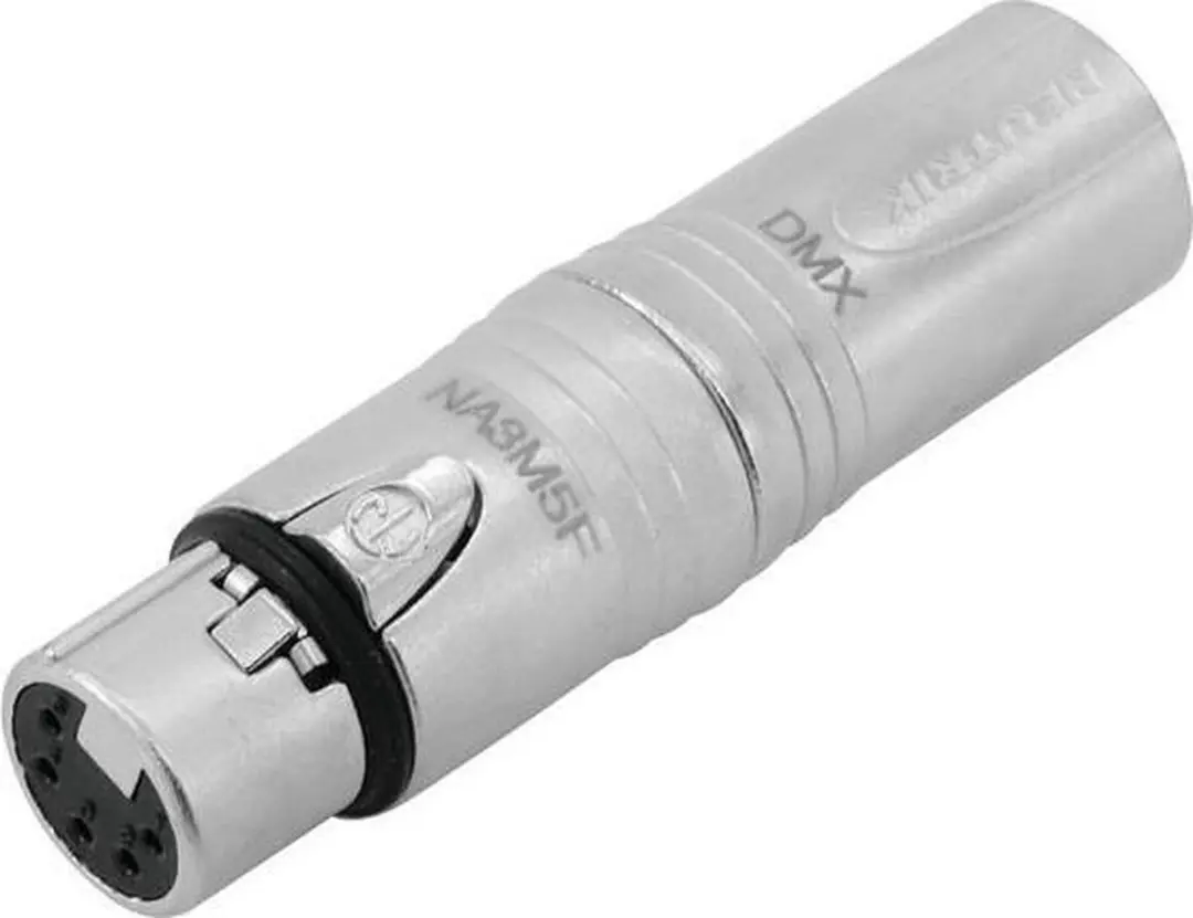 Neutrik NA3M5F XLR-adapter 3-pins naar 5-pins - afbeelding 3 van 5