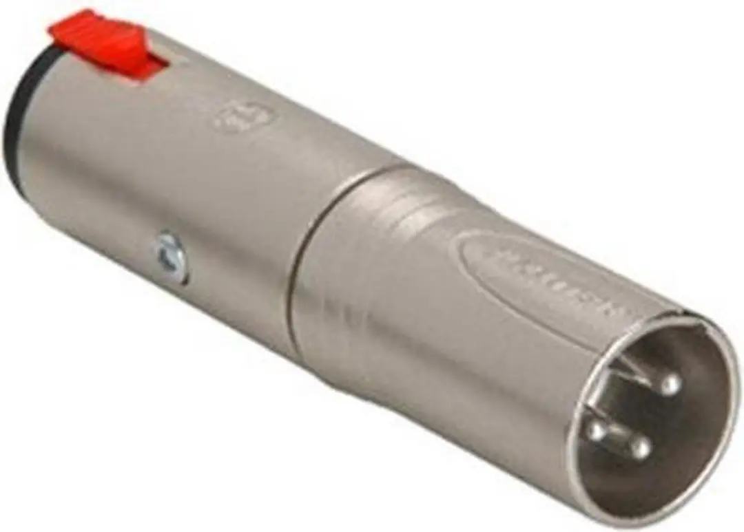 Neutrik NA3MJ XLR-adapter 6,35mm Jack - Grijs - afbeelding 4 van 6