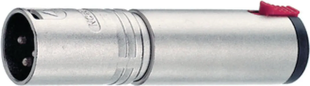 Neutrik NA3MJ XLR-adapter 6,35mm Jack - Grijs - afbeelding 6 van 6