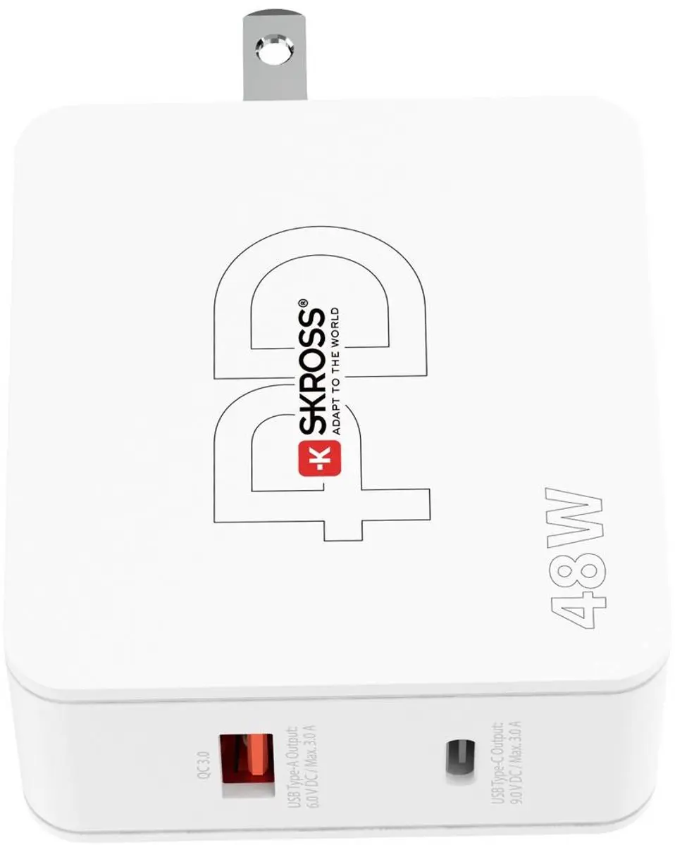 Skross Multipower Combo+ SKKT000348WPDUSCCN USB-oplader 48W - afbeelding 4 van 6