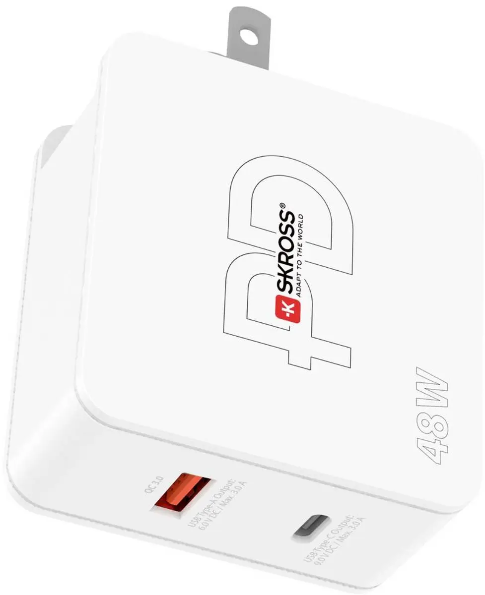 Skross Multipower Combo+ SKKT000348WPDUSCCN USB-oplader 48W - afbeelding 5 van 6