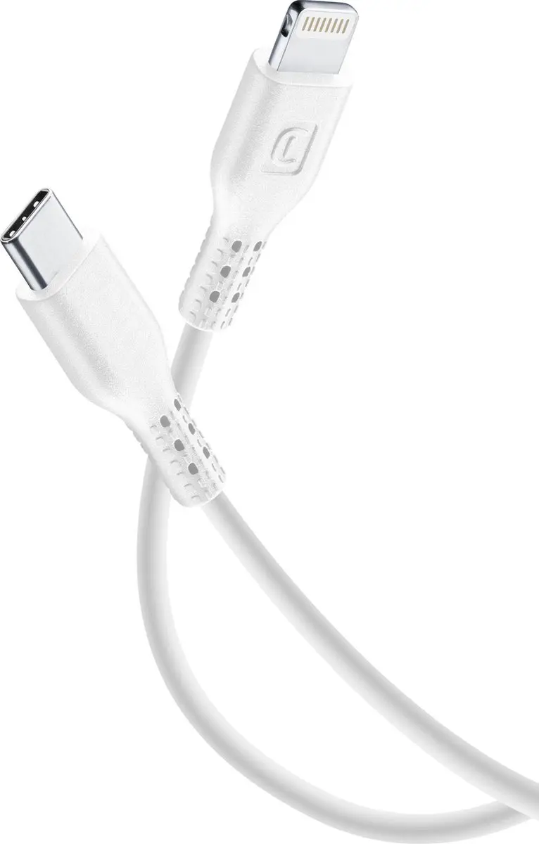 Cellularline USBDATAC2LMFI1MW USB-C naar Lightning Kabel
