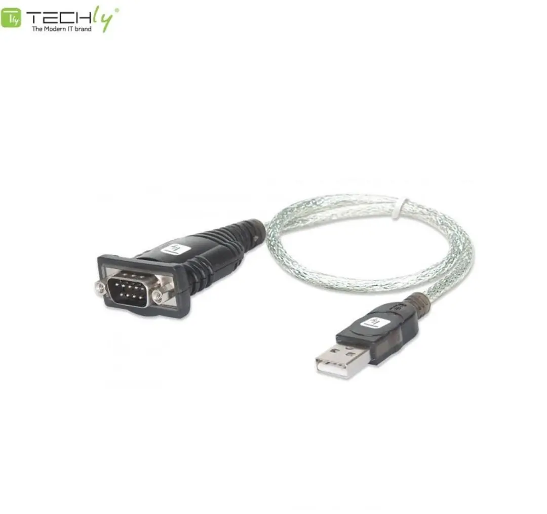 Techly IDATA-USB-SER-2T USB naar RS232 Kabel