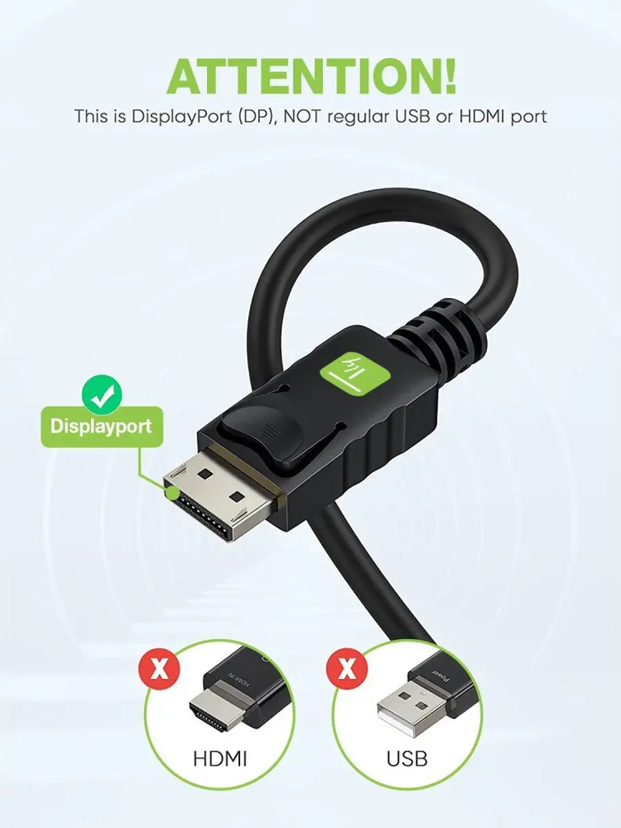 Techly ICOC-DSP-V-018 DisplayPort naar VGA kabel 1.80m - Zwart - afbeelding 3 van 6