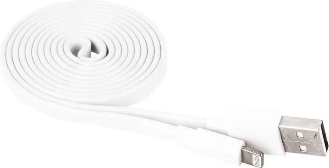 Emos SM7013W USB-A naar Lightning Kabel - 1m - Wit - afbeelding 4 van 6