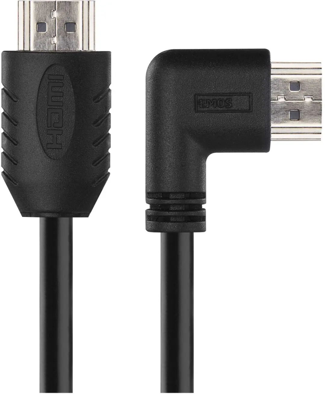 Emos HDMI 2.0 kabel S10310 - A-stekker 90° - 3 m - afbeelding 6 van 6