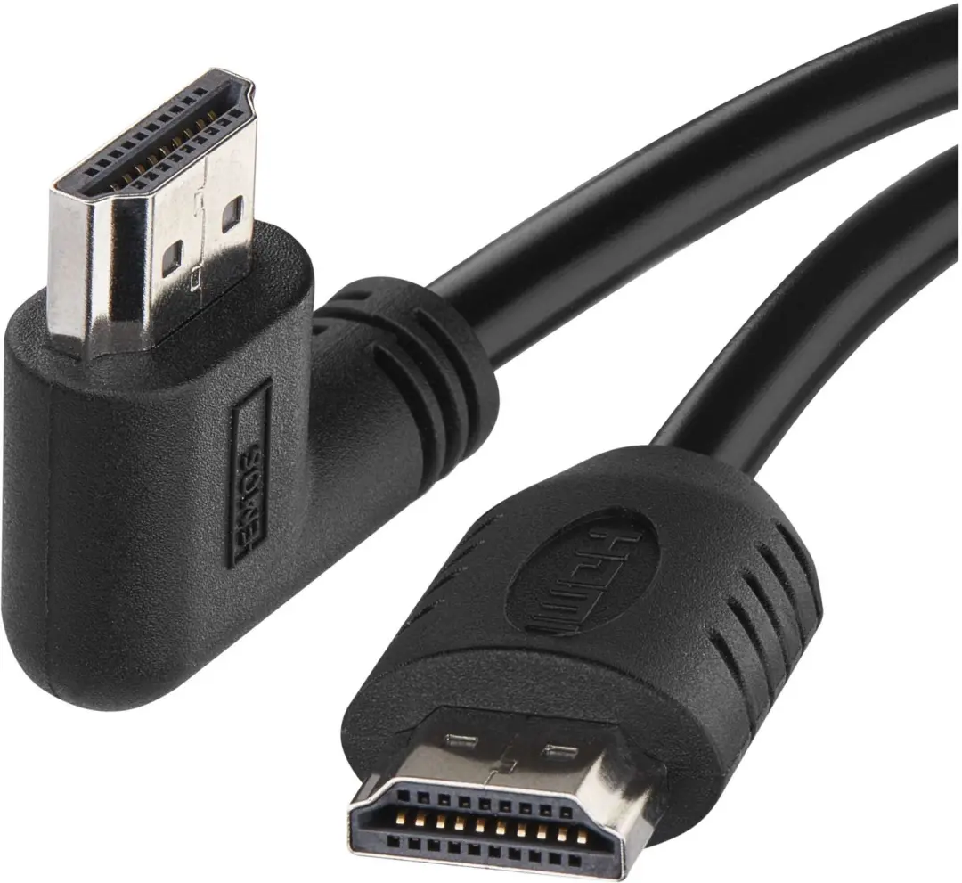Emos HDMI 2.0 kabel S10310 - A-stekker 90° - 3 m - afbeelding 4 van 6