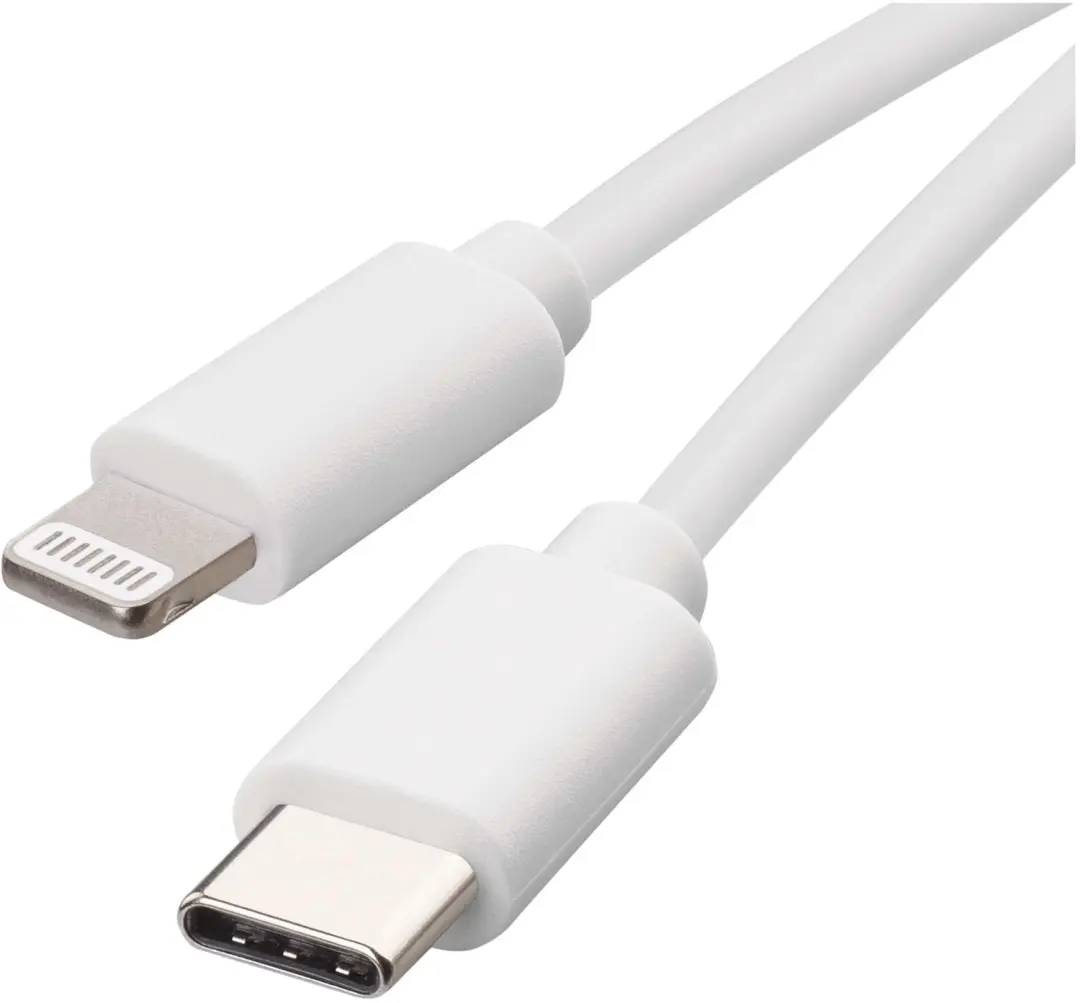 Emos SM7015W USB-C naar Lightning Kabel 1m - Wit - afbeelding 3 van 6