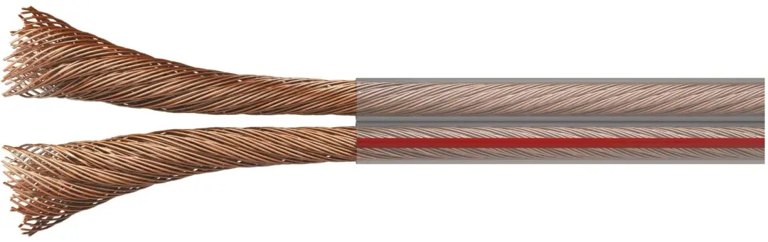 EMOS Ongeschermde tweedraads kabel 2x2,5 mm, transparant, 100 m, S8324