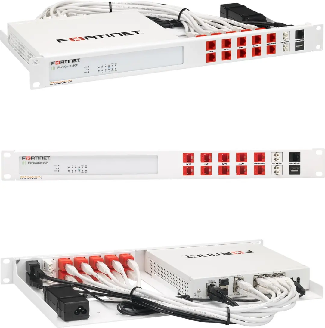 Rackmount.IT RM-FR-T15 Montagebeugel voor FortiGate 80F/81F