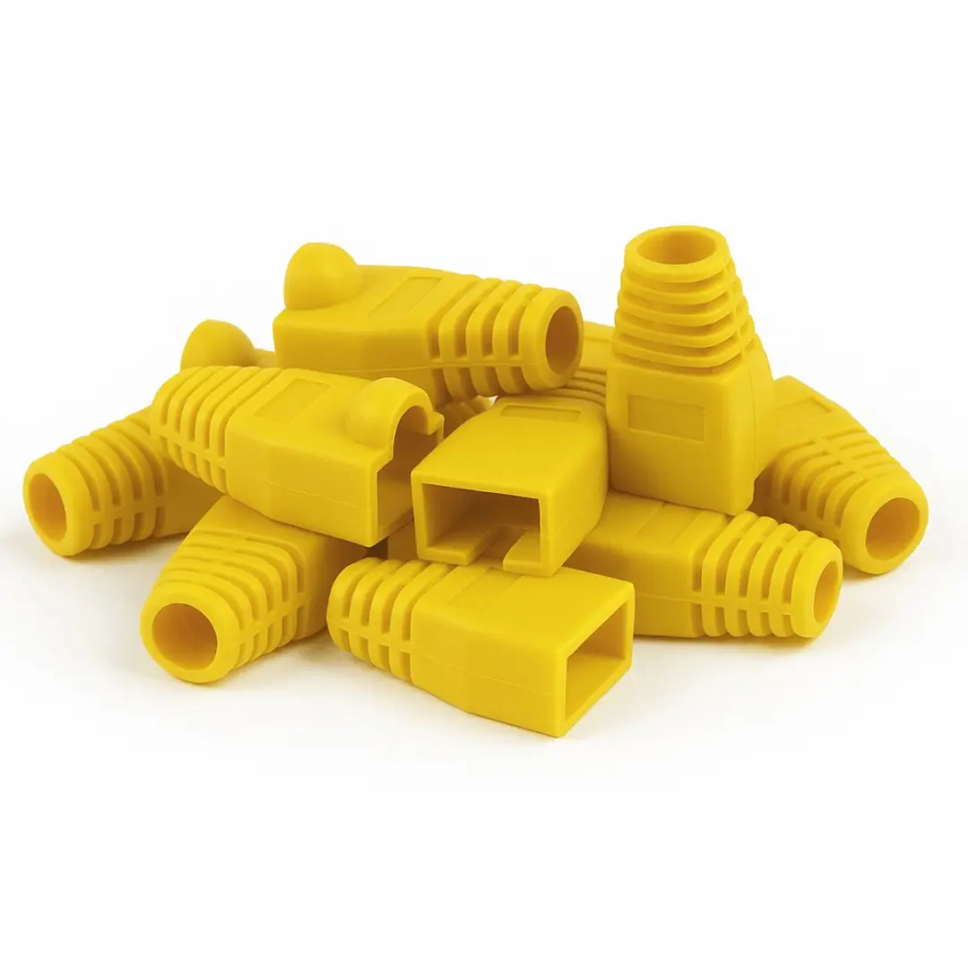 Danicom DC-RJ45-BOOT-YELLOW-10PCE RJ45 Kabeltule