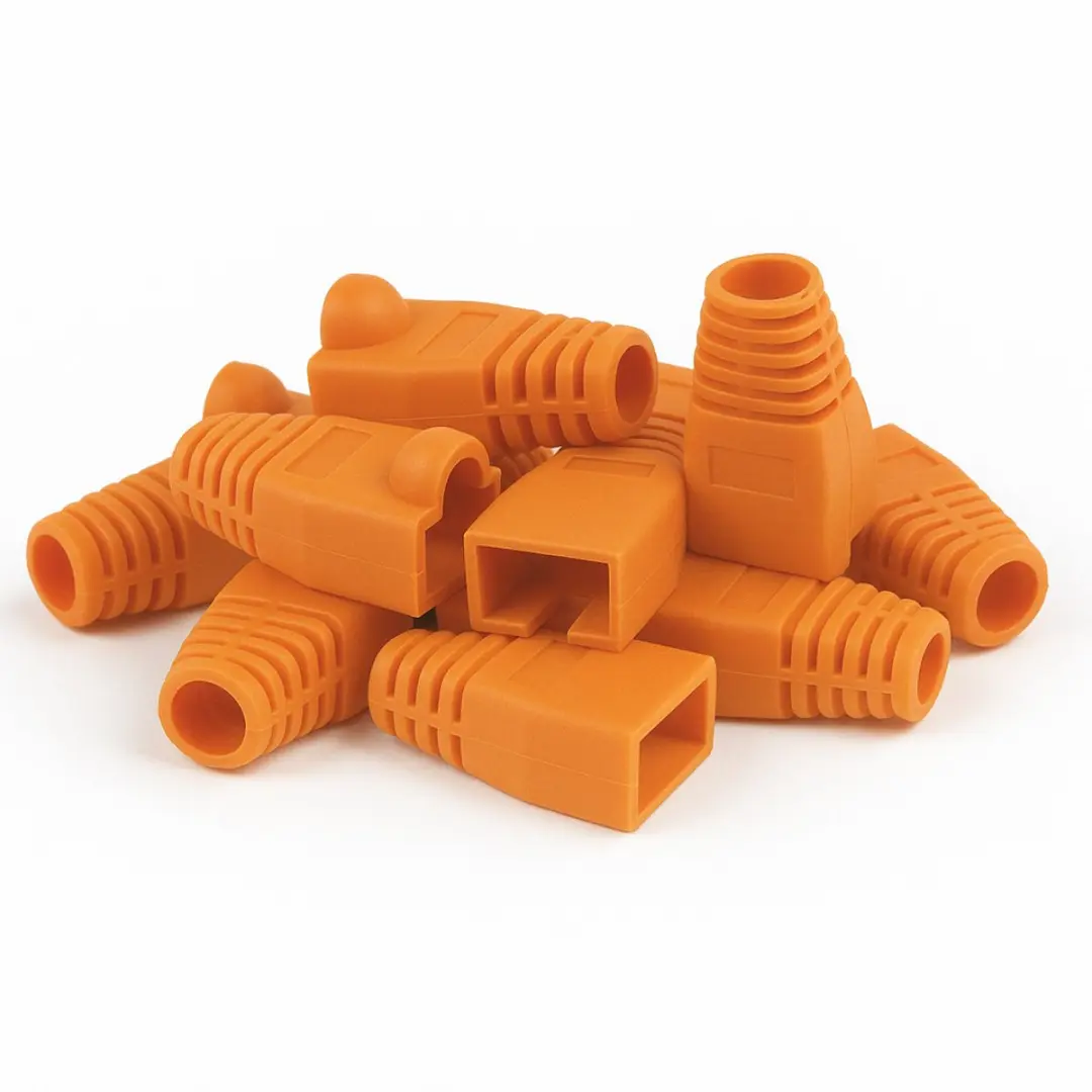Danicom DC-RJ45-BOOT-ORANGE-10PCE Kabeltule