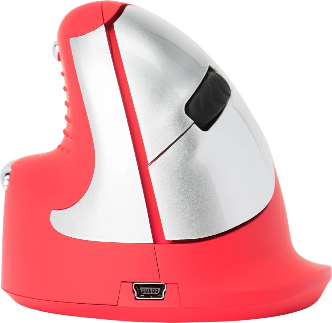 R-Go HE Sport ergonomische muis, verticale muis, voorkomt RSI, medium (handlengt