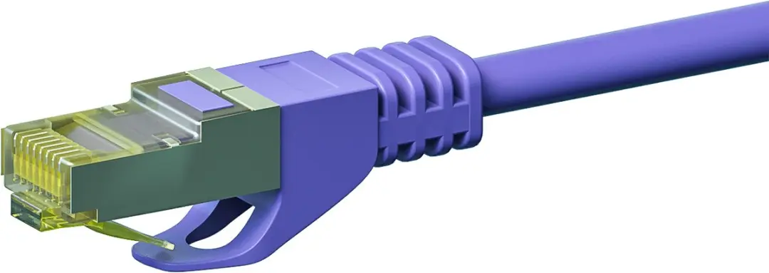 Danicom Cat7 S/FTP Patchkabel DC-78-100 - 10m - Paars - afbeelding 2 van 3