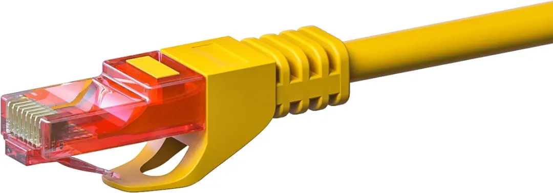 Danicom CAT6 UTP Patchkabel DC-67-100 - 10m - Geel - afbeelding 2 van 3