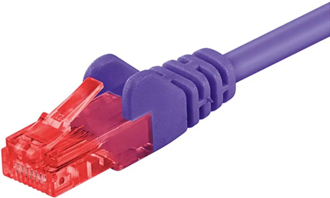 Danicom DC-C68-100 CAT6 UTP patchkabel 10m - Paars - afbeelding 3 van 3