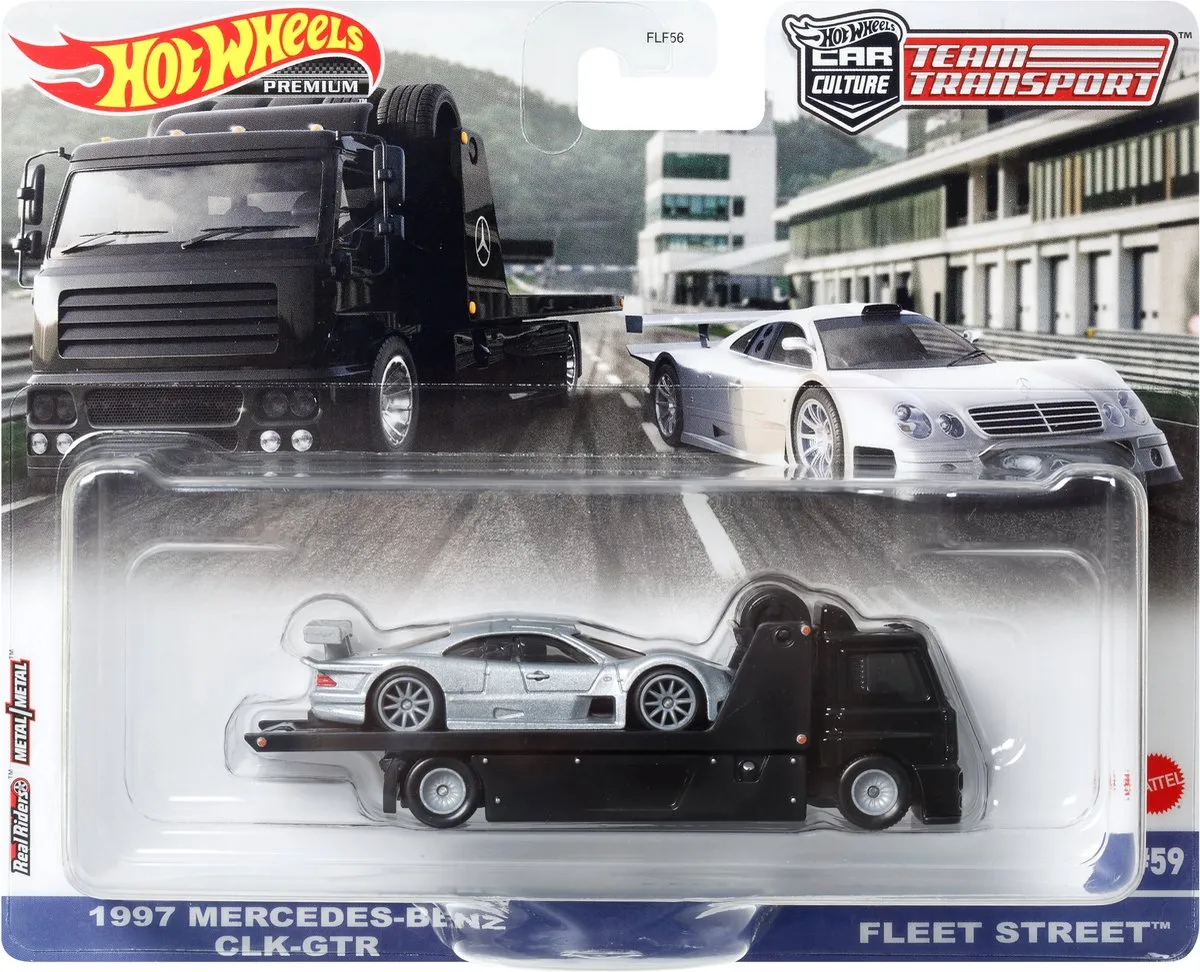 Hot Wheels Premium Teamtransport FLF56 - Speelgoedvoertuig - Verschillende kleuren