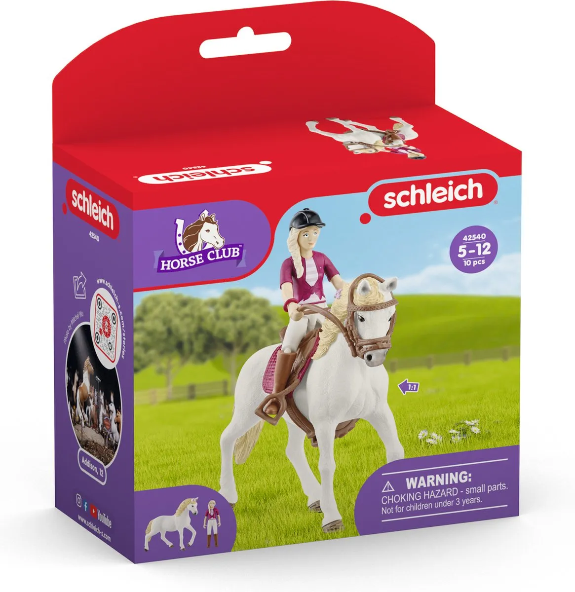 Schleich Horse Club Speelfigurenset Sofia & Blossom 42540