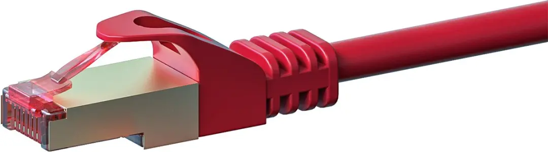 Danicom DC-S65-010 CAT6 S/FTP patchkabel 1m - Rood - afbeelding 3 van 3