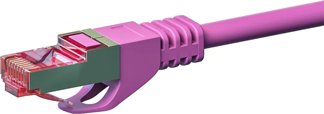 Danicom DC-S69-020 CAT6 S/FTP Patchkabel 2m - Roze - afbeelding 2 van 3