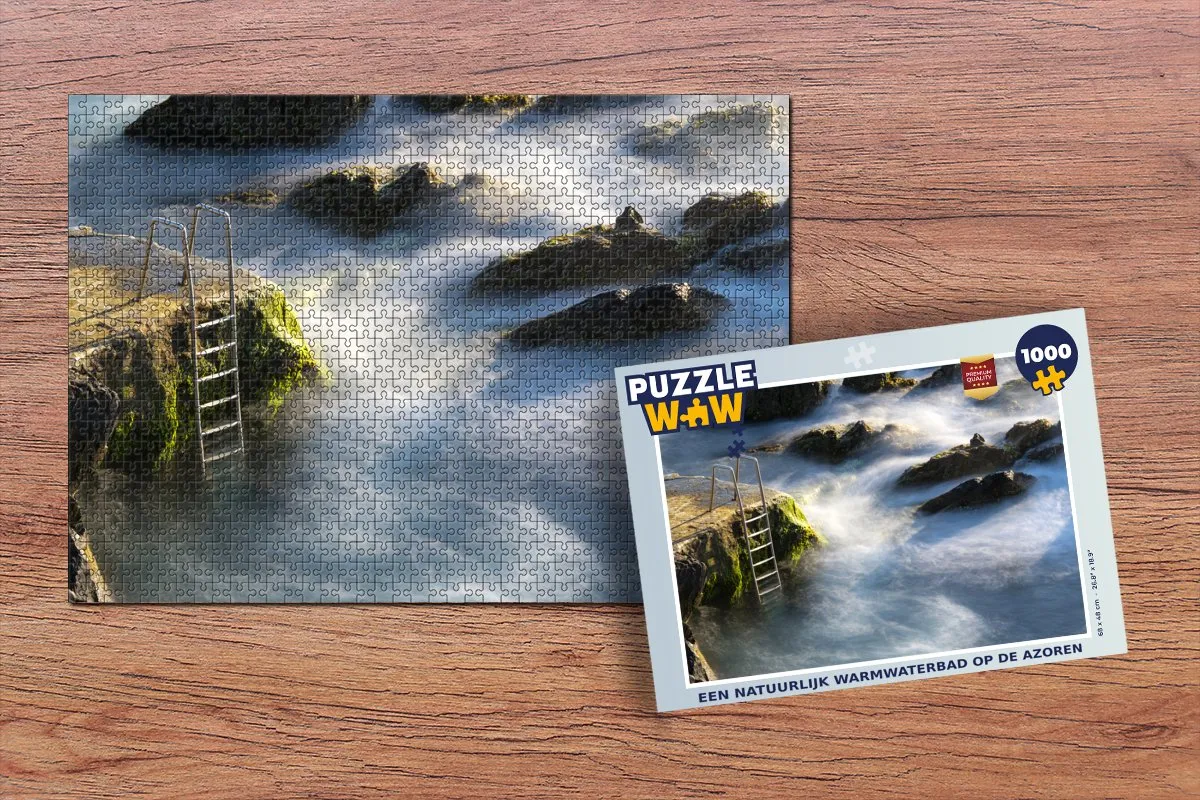 PuzzleWow Azoren Legpuzzel 1000 Stuks
