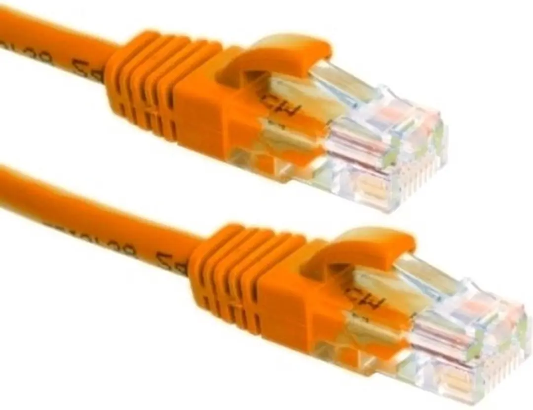 Danicom DC-U6A6-010 CAT6a patchkabel - 1m - Oranje - afbeelding 3 van 3