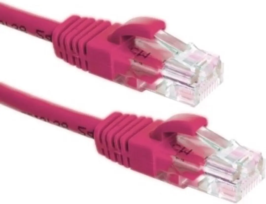 Danicom DC-U6A9-020 UTP CAT6a patchkabel - 2m - Roze - afbeelding 3 van 3