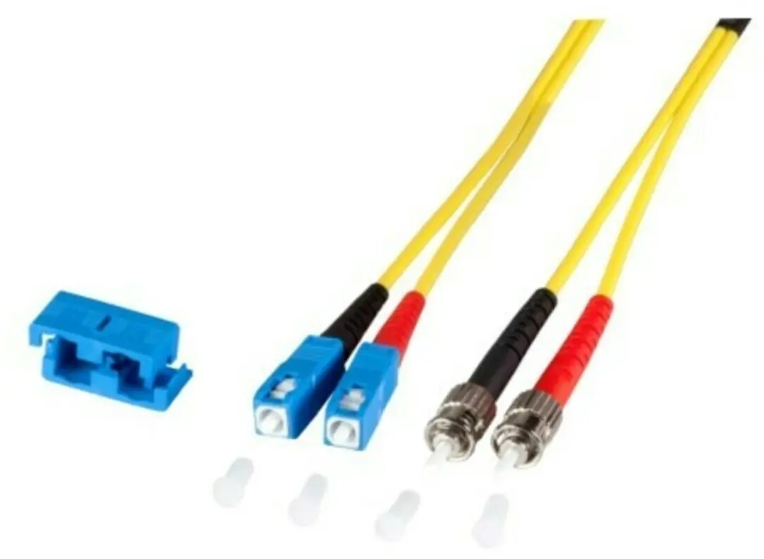 Danicom OS2 duplex glasvezel kabel SC-ST 1m