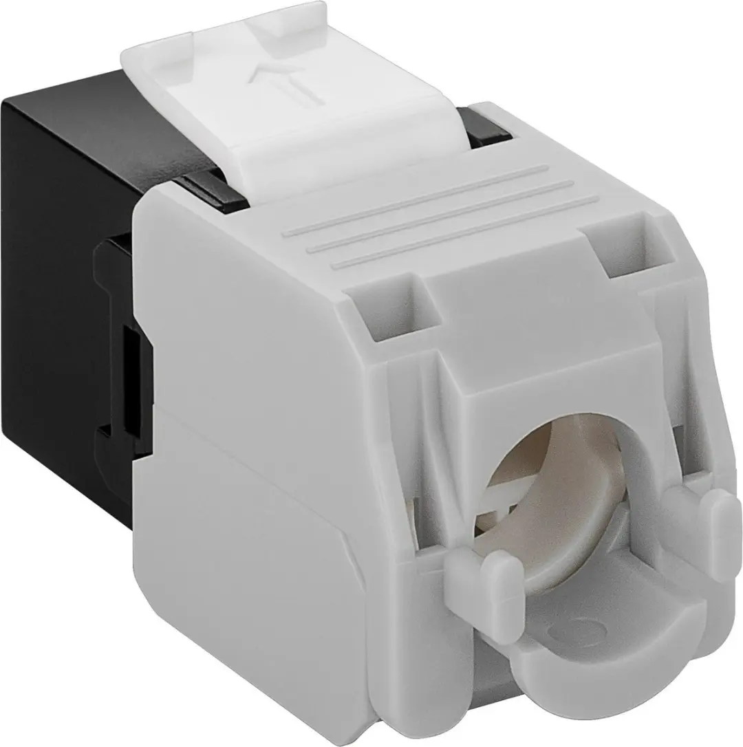 Danicom DS-KC-UTP6A-TL-1 CAT6a UTP Keystone Connector - Zwart - afbeelding 3 van 3