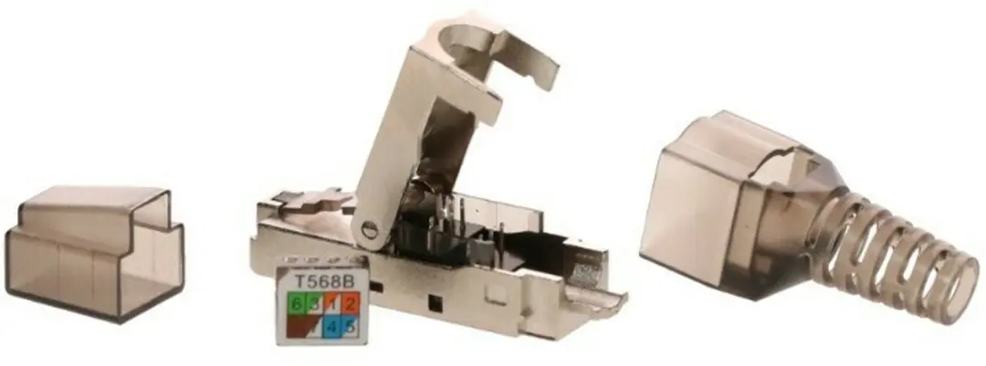 Danicom DC-RJ45-SFTP6AS-PRO S/FTP CAT6A RJ45 Connector - afbeelding 4 van 6