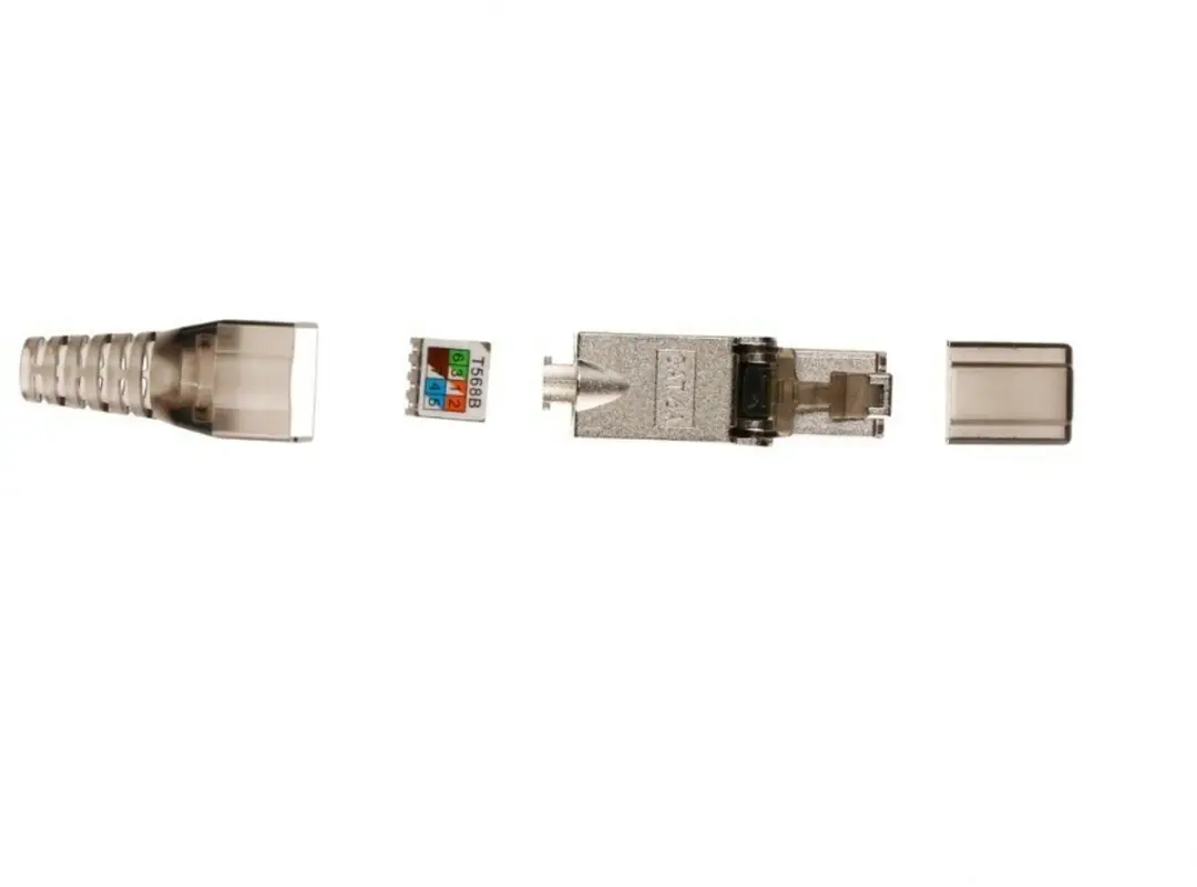 Danicom DC-RJ45-SFTP6AS-PRO S/FTP CAT6A RJ45 Connector - afbeelding 6 van 6