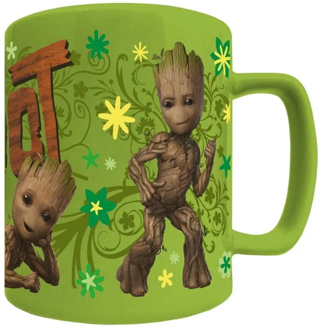 Pyramid Guardians of the Galaxy Groot Fuzzy Mug - 440ml - afbeelding 3 van 4
