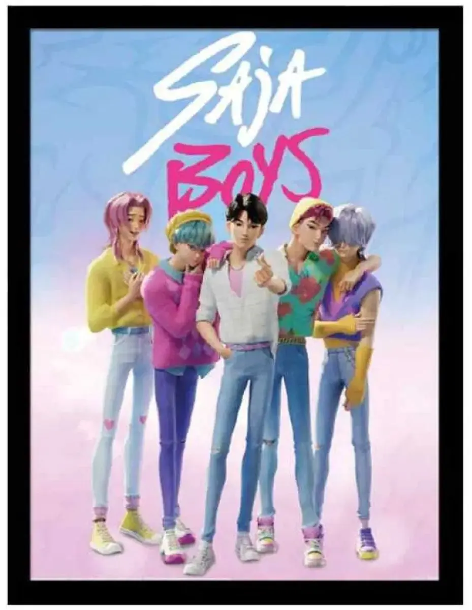 Pyramid KPop Demon Hunters Saja Boys Poster
