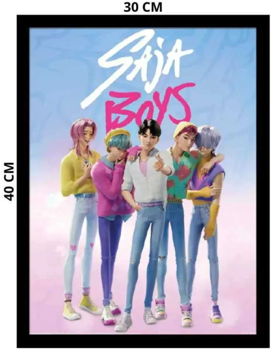 Pyramid KPop Demon Hunters Saja Boys Poster - 34x44cm - afbeelding 2 van 5