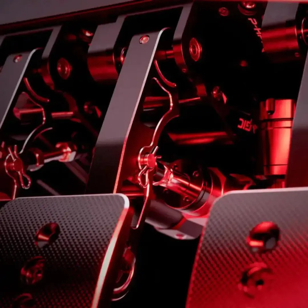 Simagic P1000i-RS Pedaalset - Omgekeerd, Zwart - afbeelding 5 van 6