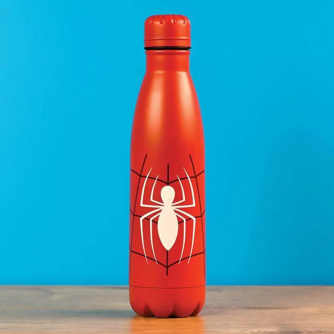 Pyramid Spider-Man Torso Metalen Drinkfles 550ml - Rood - afbeelding 6 van 6