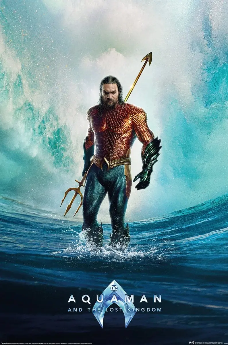 Pyramid International Aquaman and the lost Kingdom Poster Pack Tempest 61 x 91 c