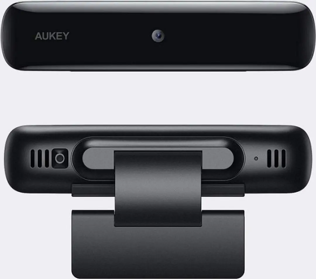 Aukey - PC-LM1E Stream Series 1080P Webcam met dubbele microfoon - afbeelding 6 van 6